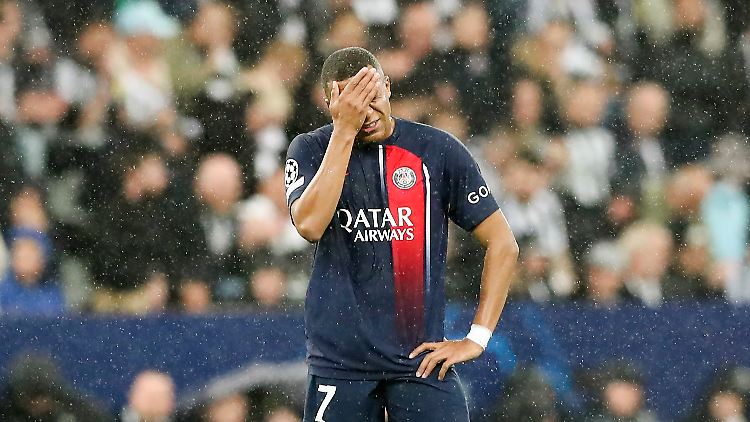 Kylian Mbappé erlebt einen Abend zum Vergessen.
