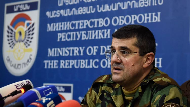 Berg-Karabachs Präsident Arajik Harutjunjan war kurz vor Aserbaidschans Militäroffensive zurückgetreten. 