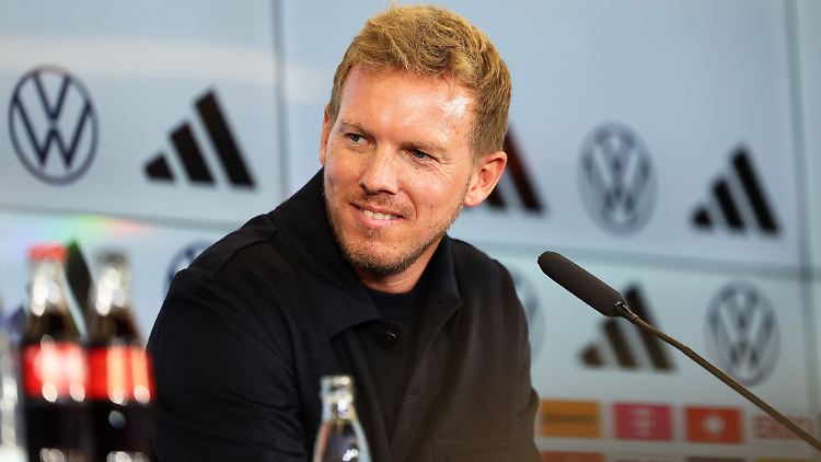 Bundestrainer Julian Nagelsmann testet sein Team am 18. November in Berlin gegen die Türkei.