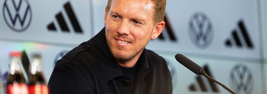 Bundestrainer Julian Nagelsmann testet sein Team am 18. November in Berlin gegen die Türkei.