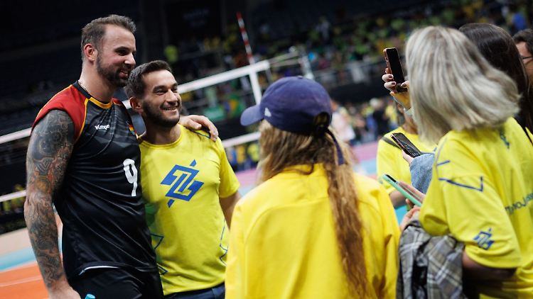 Deutschlands Georg Grozer ist auch bei den brasilianischen Fans beliebt.