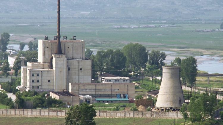 Yongbyon liegt etwa 100 Kilometer nördlich von Pjöngjang.