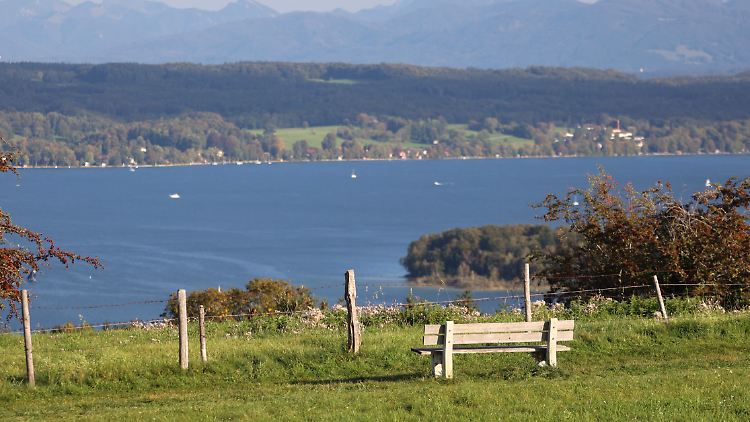 Der Süden Deutschlands, wie hier das bayerische Tutzing, kann sich in den nächsten Tagen nochmal über Temperaturen nahe der 30-Grad-Marke freuen. 