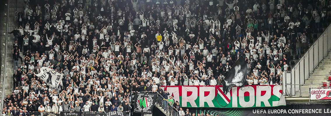 Nach dem Spiel von Legia Warschau bei AZ Alkmaar in der Conference League hat es nach Ausschreitungen zwei Festnahmen gegeben.