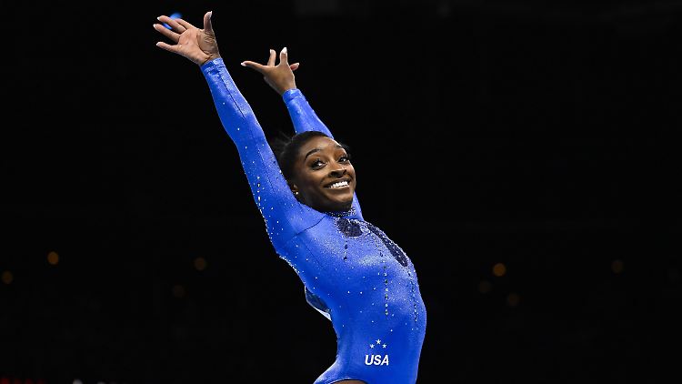 Niemand stoppt Simone Biles.