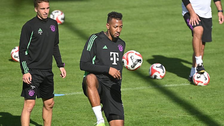 Boateng durfte beim FC Bayern mittrainieren.