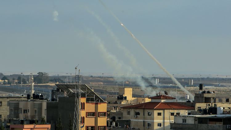 Die Hamas hat Israel mit Hunderten Raketen beschossen.