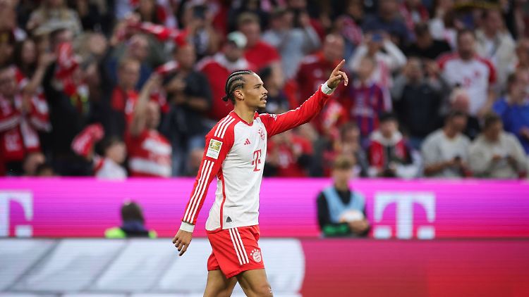 Einmal mehr stark: Auch gegen Freiburg ist Bayerns Leroy Sané entscheidend.