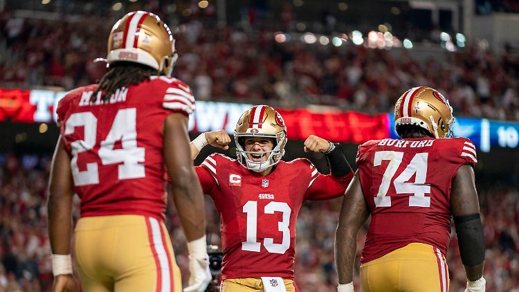 Nicht aufzuhalten: Brock Purdy und seine 49ers.