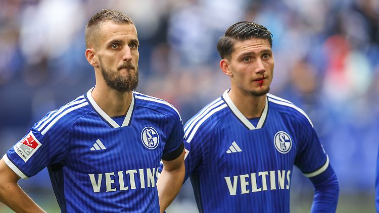 Schalker Krisengesichter.