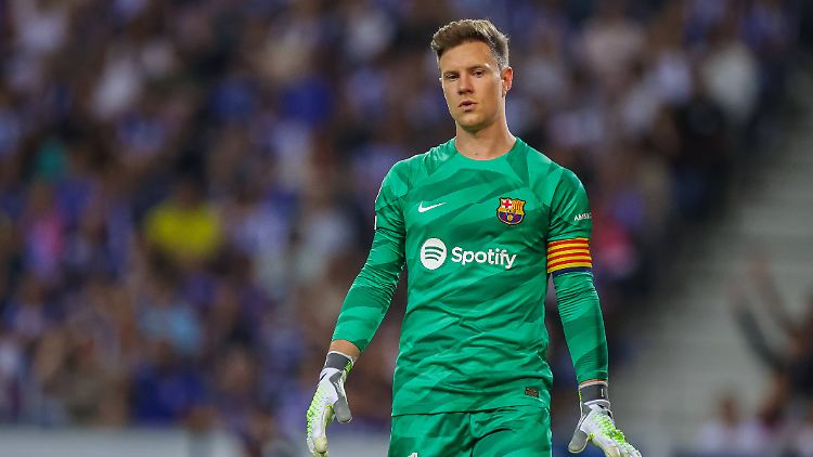Musste bereits nach 17 Sekunden hinter sich greifen: Marc-André ter Stegen.