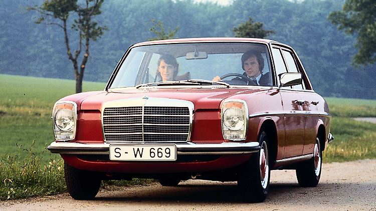 Mercedes bewarb den 240 D 3.0 in Deutschland zum Modelljahr 1975 mit "ein Diesel wie noch nie".