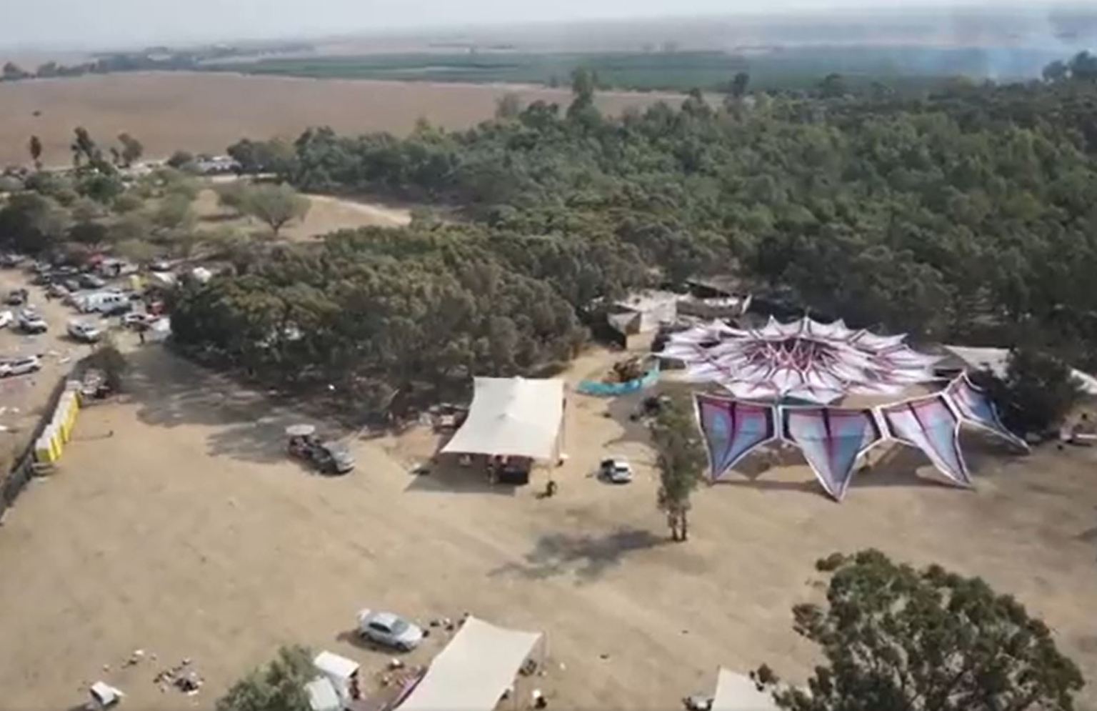 Das Nova-Festival im Südwesten Israels war als friedliches Fest elektronischer Tanzmusik geplant.