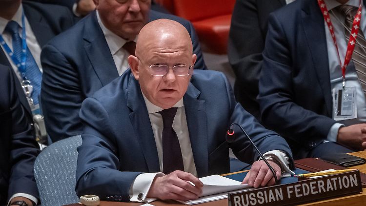 Wassili Nebensja ist russischer Botschafter bei den Vereinten Nationen.