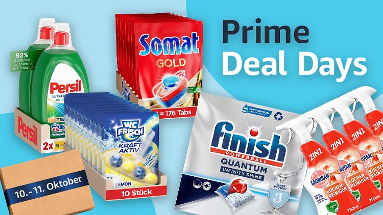 Amazon reduziert Haushalts-Bestseller am Prime Day.