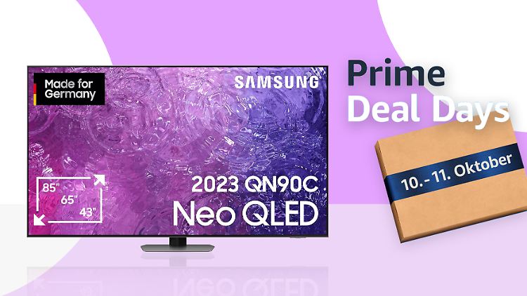 Den Samsung Neo QLED 4K gibt es am Prime Day mit über 1.500 Euro Rabatt.