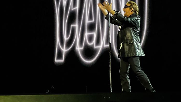 Sänger Bono absolviert mit seiner Band U2 gerade eine Konzertreihe in Las Vegas. 
