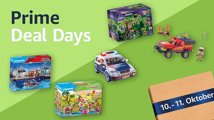 Diese Playmobil-Spiel-Sets sind am Amazon Prime Day reduziert.