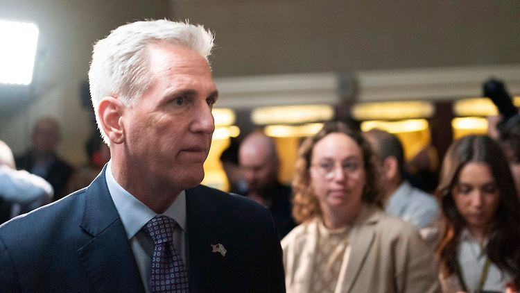 Seine Parteifreunde hatten Kevin McCarthy mehrfach auflaufen lassen. 