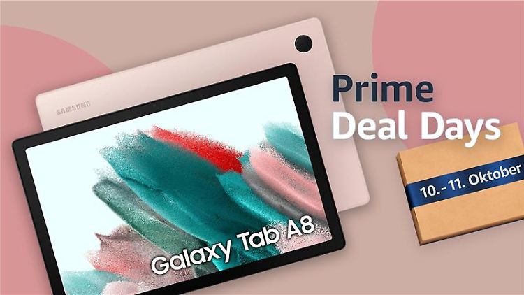 Das Samsung Galaxy Tab A8 ist am Prime Day reduziert.