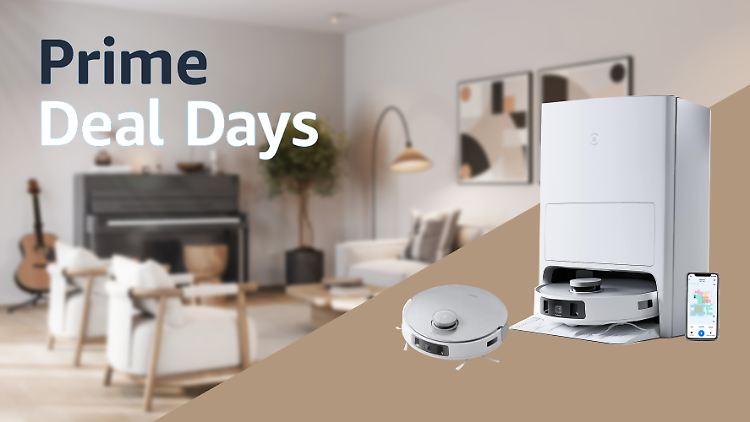 So günstig wie am Amazon Prime Day war der Ecovacs-Sauger noch nie.