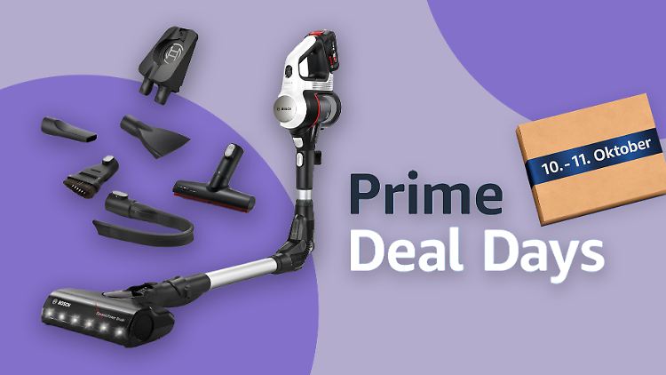 Den Bosch-Akku-Staubsauger Unlimited 7 gibt es am Prime Day zum Bestpreis von nur 266,94 Euro