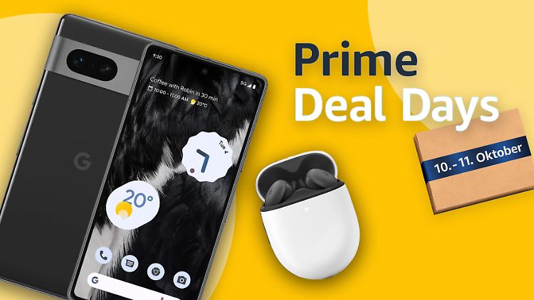 Das Google Pixel 7 ist einzeln und zusammen mit den Google Pixel Buds reduziert.