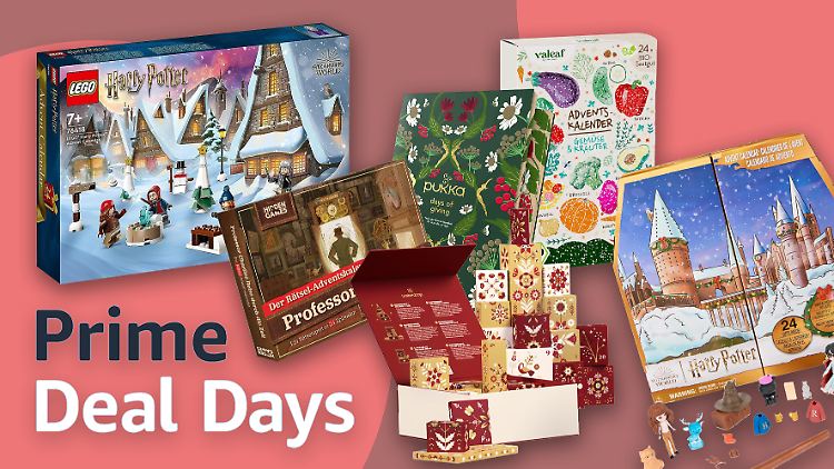 Last-Minute-Deals für Adventskalender beim Prime Day.