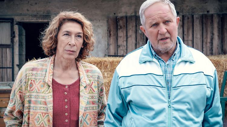 Zu viel des "Guten": Moritz Eisner (Harald Krassnitzer) und Bibi Fellner (Adele Neuhauser) in C&A-Coutoure von 1986.