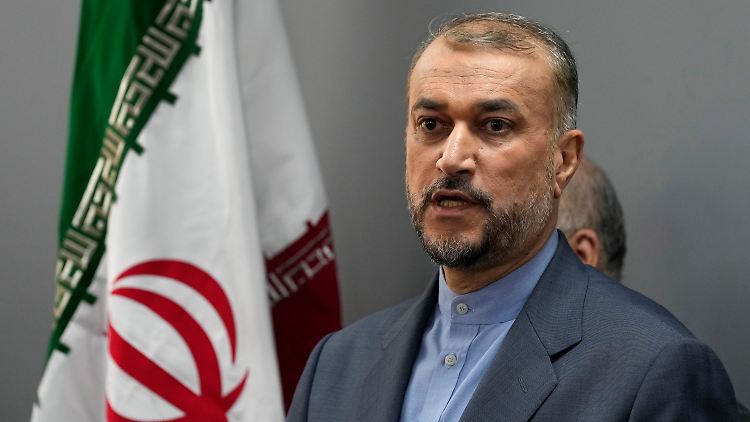 Das Auswärtige Amt richtet seine Warnung gezielt an Irans Außenminister Hossein Amir-Abdollahian.