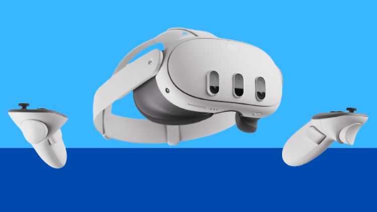 Metas neue VR-Brille Quest 3 gibt's im o2-Deal besonders günstig.