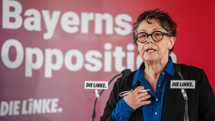 Adelheid Rupp war Spitzenkandidatin der bayerischen Linken im Wahlkampf.