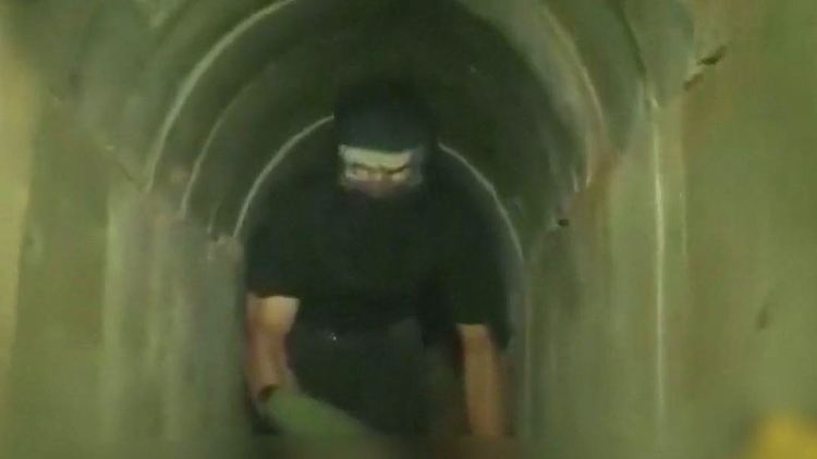 Die Terrororganisation Hamas verfügt über ein weit verzweigtes Tunnelsystem, in dem offenbar Vorräte für Monate gelagert sind.