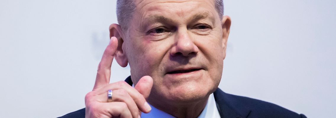 Bundeskanzler Olaf Scholz (SPD) trifft bei einem Spitzengespräch auf Oppositionsführer Friedrich Merz.