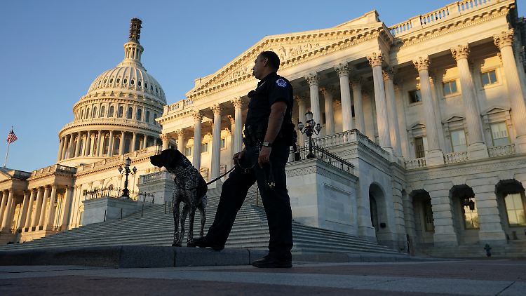 Draußen ruhig, drinnen viel Wirbel: der US-Kongress in Washington D.C.