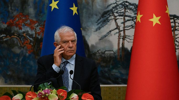 Borrell ist gerade zu Besuch in China.