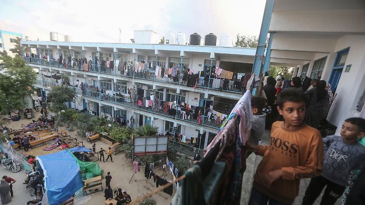 Im Gazastreifen sind aktuell Hunderttausende Menschen auf der Flucht. 