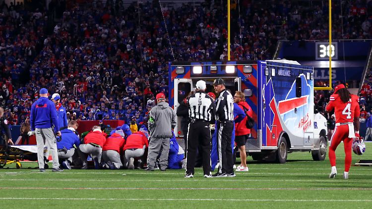 "Es ist beängstigend": Damien Harris verletzte sich gegen die New York Giants.