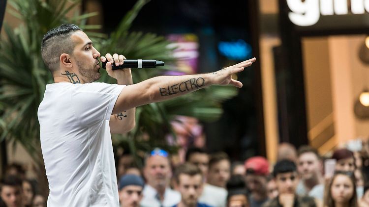 Bushido bei einem Auftritt 2017: Zuletzt war der Rapper häufiger bei Gericht als auf der Bühne.