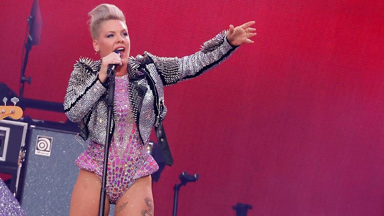 Wird in Tacoma nicht auf der Bühne stehen: Pink.