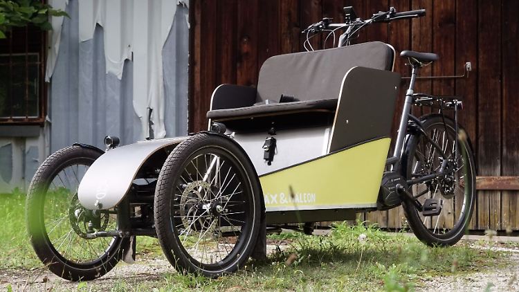 Auffällige Erscheinung: Wer mit dem Passenger Bike unterwegs ist, muss sich auf Blicke und Kommentare gefasst machen.