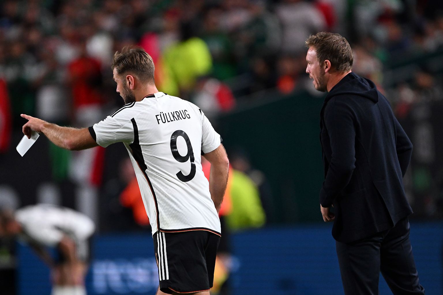Zweites Spiel, zweiter Mutmacher, aber noch ganz viel Arbeit: Julian Nagelsmann kann auch dank Torgarant Niclas Füllkrug mit einem Lächeln aus Amerika nach Hause fliegen.