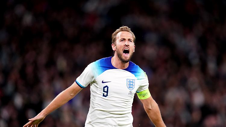 Harry Kane liebt Wembley.