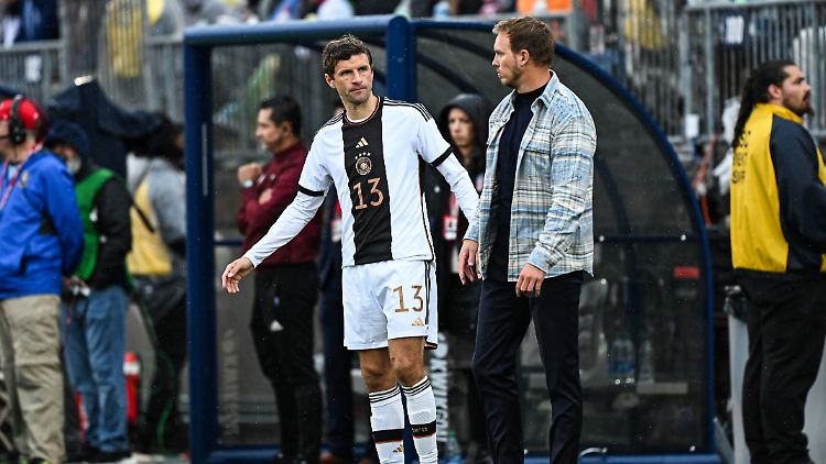 Gegen die USA wurde Thomas Müller nur eingewechselt.