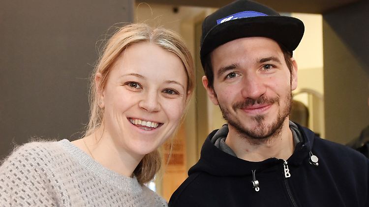Denken gar nicht an Trennung: Miriam und Felix Neureuther.