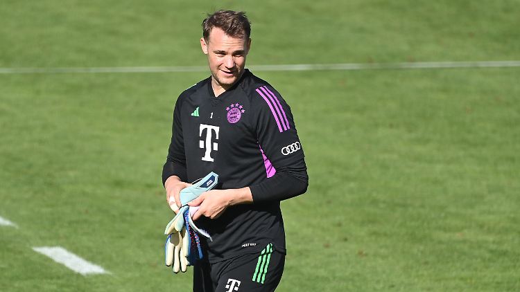 Noch im Trainingsdress, wohl bald wieder im Stadion: Manuel Neuer.