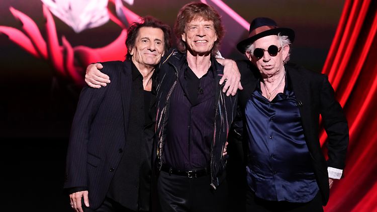 Die Rolling Stones feiern die Veröffentlichung ihres neuen Studioalbums.