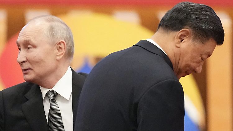 Putin und Xi kamen in Peking zwar zusammen, gehen in Sachen Gas-Lieferungen aktuell aber inhaltlich eher auseinander. 