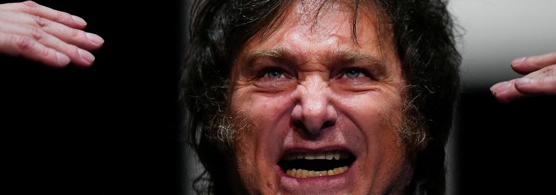 Javier Milei will die meisten Ministerien abschaffen, den US-Dollar als offizielles Zahlungsmittel einführen, die Sozialprogramme radikal zusammenstreichen und Staatsbetriebe privatisieren.