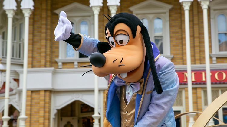 Comicfigur Goofy ist eine Schöpfung von Walt Disney. 